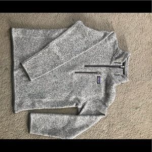Boys 1/4 zip Patagonia Fleece